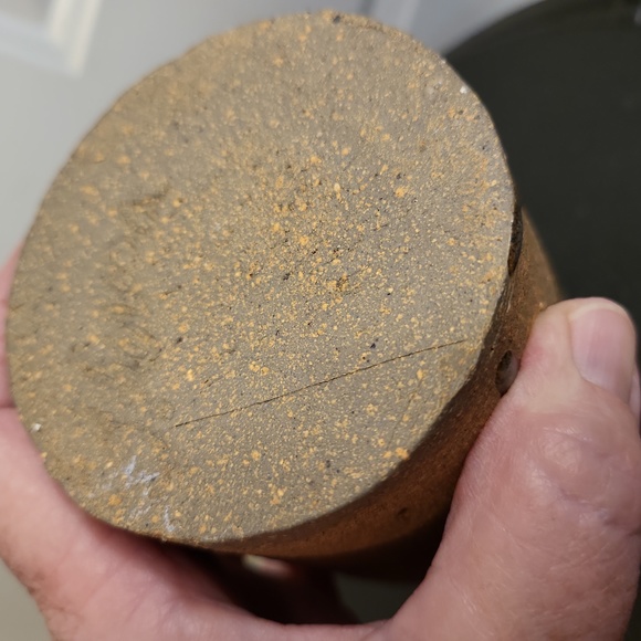 Signed Wabisabi Studio Ceramic Mid-century Modern Vase 6.5" - Picture 7 of 9